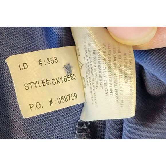 Callaway Shirt Mens LRG Golf X Series Blue Short Sleeve Polo Activewear - Picture 12 of 14